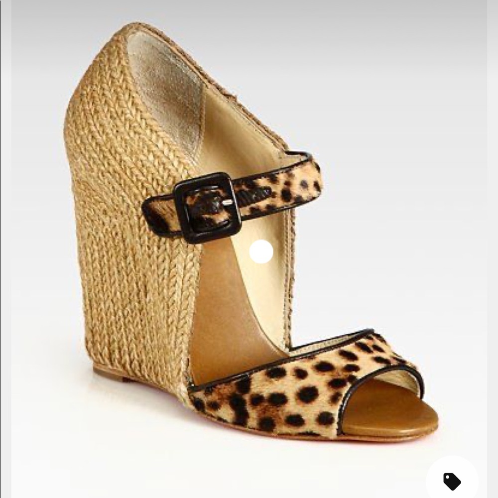 Christian Louboutin Leopard Espadrilles